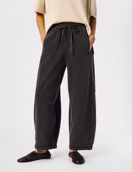 Whistles Whistles Casual Denim Barrel Trouser