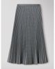 Whistles Whistles Check Pleated Midi Skirt - 1