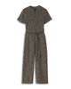 Whistles Whistles Check Short Sleeve Jumpsuit - 6