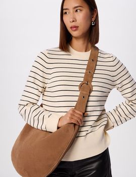 Whistles Whistles Classic Stripe Cotton Knit Jumper