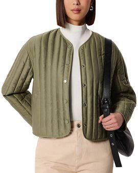 Whistles Whistles Cone Sleeve Quilted Jacket
