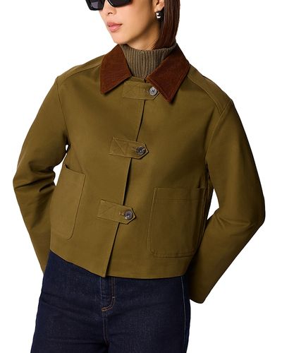 Whistles Whistles Corduroy Collar Jacket