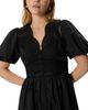 Whistles Whistles Cotton Broderie V Neck Dress - 3