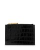 Whistles Whistles Croc Embossed Leather Coin Purse - 3