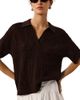 Whistles Whistles Crocheted Polo Sweater - 1