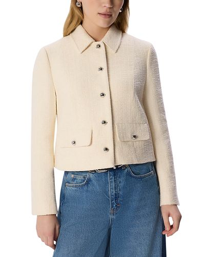 Whistles Whistles Cropped Boucle Jacket