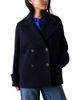 Whistles Whistles Double Breasted Wool Blend Peacoat - 1