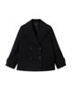 Whistles Whistles Double Breasted Wool Blend Peacoat - 6