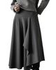 Whistles Whistles Draped Asymmetric Midi Skirt - 4