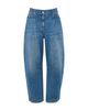 Whistles Whistles Elasticated Waist Barrel Jeans in Denim - 5