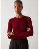 Whistles Whistles Essential Rib Crew Long Sleeve T-Shirt - 1