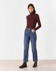 Whistles Whistles Essential Ribbed Roll Neck Top - 2
