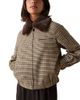 Whistles Whistles Faux Fur Collar Bomber Jacket - 1