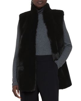 Whistles Whistles Faux Fur Vest