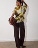 Whistles Whistles Floral Stem Viscose Blouse - 5
