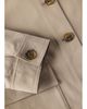 Whistles Whistles Funnel Neck Button Front Jacket - 6