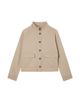 Whistles Whistles Funnel Neck Cotton Jacket - 2