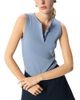 Whistles Whistles Henley Button Front Tank - 1