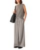 Whistles Whistles Herringbone Wide Leg Pants - 2