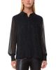Whistles Whistles Hot Fix Sheer Shirt - 1