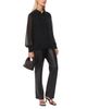 Whistles Whistles Hot Fix Sheer Shirt - 2