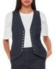 Whistles Whistles Joanna Denim Vest - 3