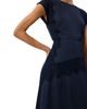 Whistles Whistles Lace Insert Asymmetric Dress - 3