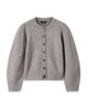 Whistles Whistles Lantern Sleeve Crewneck Cardigan - 6