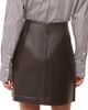 Whistles Whistles Leather A line Skirt - 3