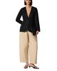Whistles Whistles Linen Collarless Blazer - 2