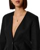 Whistles Whistles Linen Collarless Blazer - 5