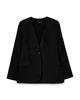 Whistles Whistles Linen Collarless Blazer - 6