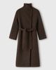 Whistles Whistles Morgan Wool Funnel Neck Wrap Coat - 2