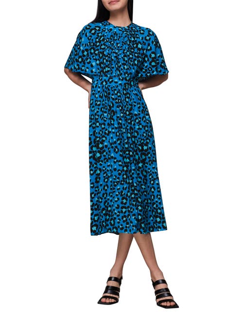 amelia lace dress whistles Whistles Amelia Lace Dress, Blue, Size 16, RRP 220
