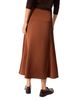 Whistles Whistles Panel Waist Satin Midi Skirt - 4