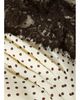 Whistles Whistles Petite Lace V Neck Spot Midi Dress - 6