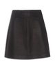 Whistles Whistles Petite Leather A Line Skirt - 5