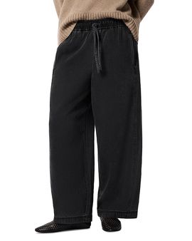 Whistles Whistles Petites Casual Denim Barrel Trousers
