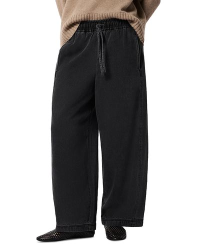 Whistles Whistles Petites Casual Denim Barrel Trousers