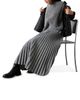 Whistles Whistles Petites Check Pleated Midi Skirt - 4