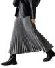 Whistles Whistles Petites Check Pleated Midi Skirt - 6