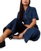 Whistles Whistles Petites Denim Pintuck Belted Jumpsuit - 4