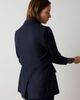 Whistles Whistles Pinstripe Wool Blend Blazer - 5