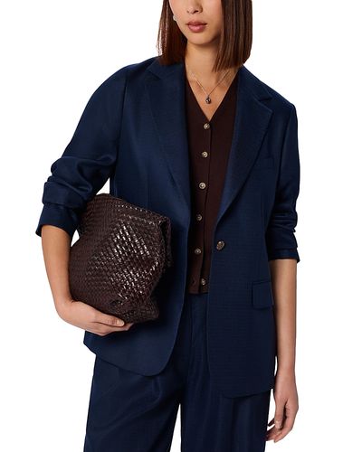 Whistles Whistles Relaxed Hopsack Blazer