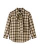 Whistles Whistles Removable Scarf Long Sleeve Shirt - 6