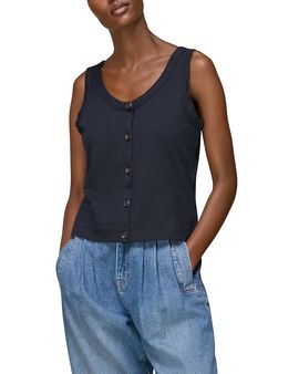 Whistles Whistles Reversible Button Tank Top