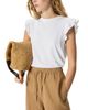 Whistles Whistles Ruffled Sleeve Broderie Top - 5