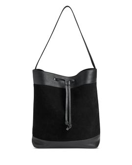 Whistles Whistles Sasha Suede & Leather Tote Bag