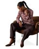 Whistles Whistles Satin High Neck Top - 5