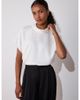 Whistles Whistles Seam Detail Funnel Neck Blouse - 1